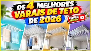 👕🔥 Os 4 Melhores Varais de Teto de 2026! Qual Vale a Pena?
