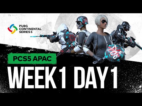 PCS5 APAC - Week 1 Day 1 | PUBG Continental Series