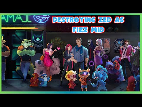 This Is How You Dominate Zed As Fizz Mid | Fizz Mid vs Zed 14.15
