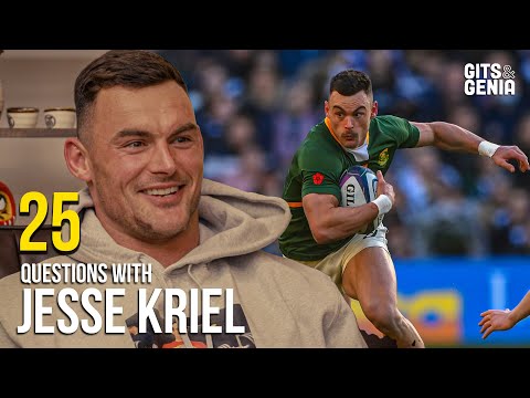25 questions with Jesse Kriel on his time with the Springboks and career in Japan | Gits & Genia