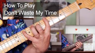 &#39;Don&#39;t Waste My Time&#39; Status Quo Guitar &amp; Bass Lesson
