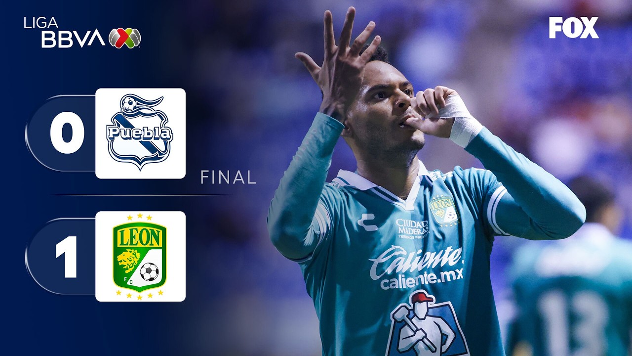 Club Puebla vs Club León Highlights