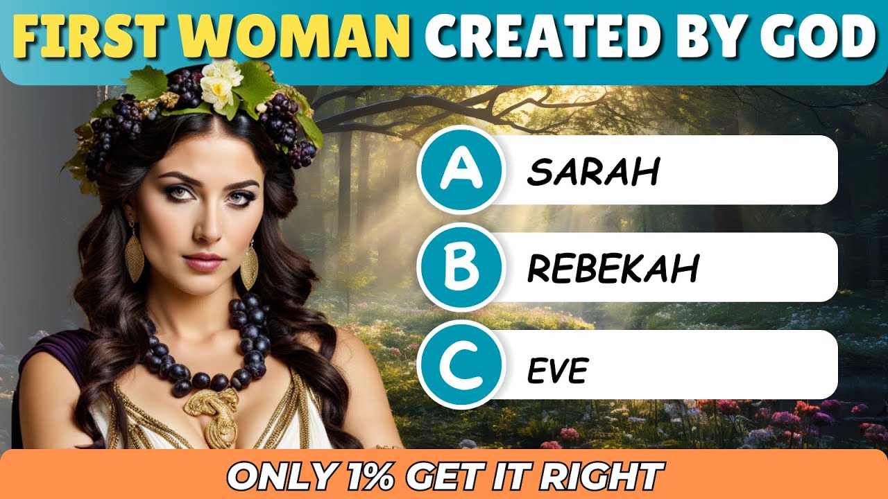 Book of GENESIS Quiz - 40 Bible Questions to Test Your Knowledge | Bible Trivia