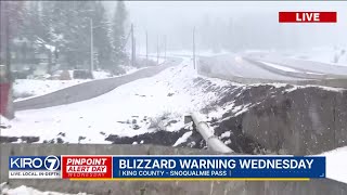 Western WA prepares for blizzard warning