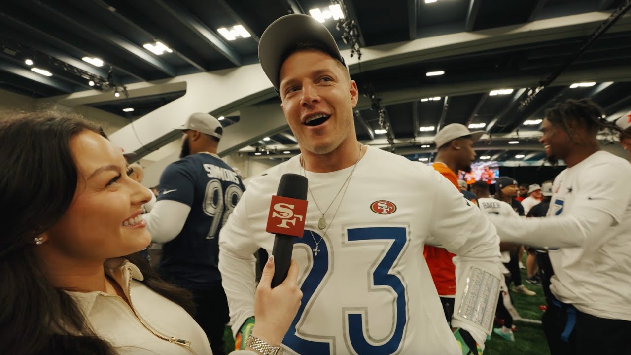 McCaffrey, Juszczyk Talk Team NFC Pro Bowl Win in San Francisco | 49ers