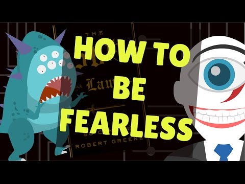 How to be Fearless | The 50th Law by Robert Greene Animation Notes
