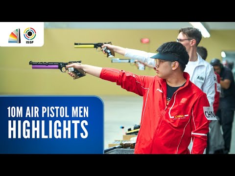Highlights | 10m Air Pistol Men Final - ISSF World Cup Buenos Aires