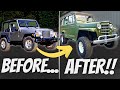 We Build A Sleeper Jeep Willys Wagon In 10 Minutes!