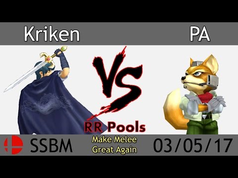 Make Melee Great Again Round Robin - PA (Fox) vs Kriken (Marth)