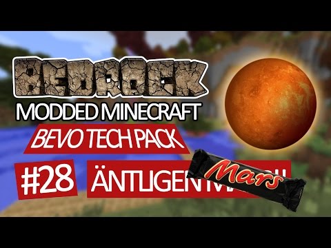 Minecraft Bedrock - Bevo Tech Pack - #28 - Äntligen Mars!!