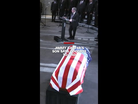 Jimmy Carter's son says goodbye to dad