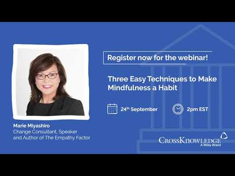 Webinar: Making Mindful Easy with Marie Miyashiro