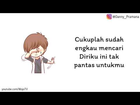 Lirik ku ikhlaskan - Reza re|| versi animasi || kurelakan engkau pergi walau sesak dada ini