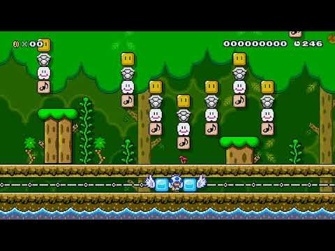 Super Mario Maker 2 | Forest Maze (Music Level)