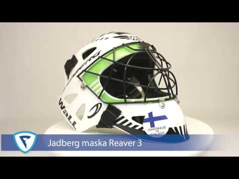 Jadberg Reaver 3 White-Green brankářská maska