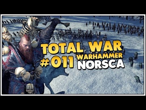 Let's Play Total War Warhammer Norsca - Schlacht von Schwertbucht #011 [Deutsch/1440p]