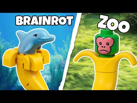 I built a LEGO Zoo for ITALIAN BRAINROT…