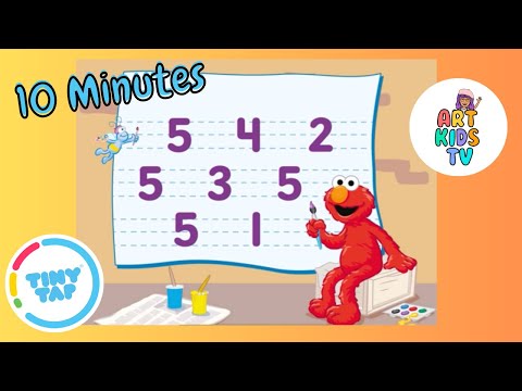 Numbers 1-5 | Learn to Count | Tiny Tap App: Sesame Street