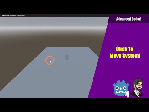 Creating a Diablo Like Click To Move System in Godot 4