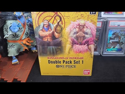 One piece Kingdoms of Intrigue OP-04 double pack set 1 opening