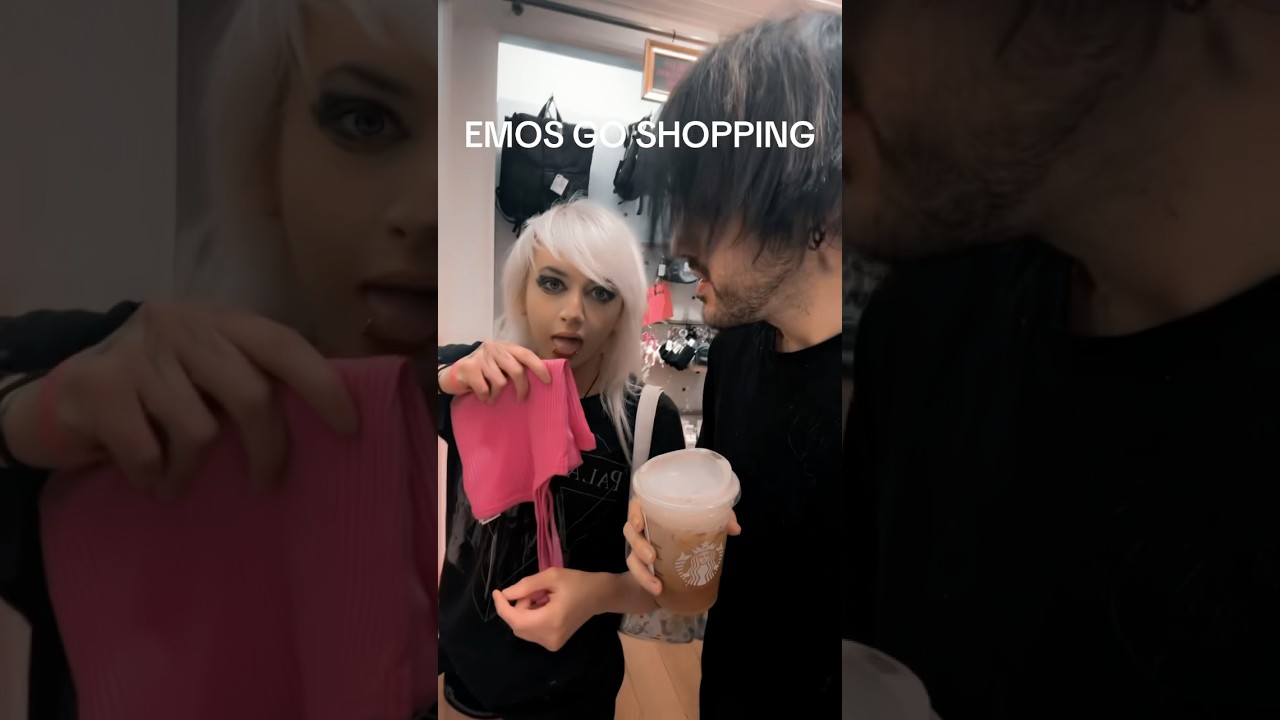 Emos go shopping #takingback2007 #emo