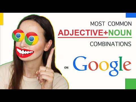 Most Common Russian COMBINATIONS Adjective+Noun according to GOOGLE