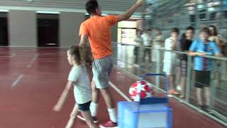 11 inicial equips Mestres vs Alumnes de 6è