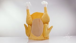 Simply Genius Full Face Turkey Hat – Fun New Design!