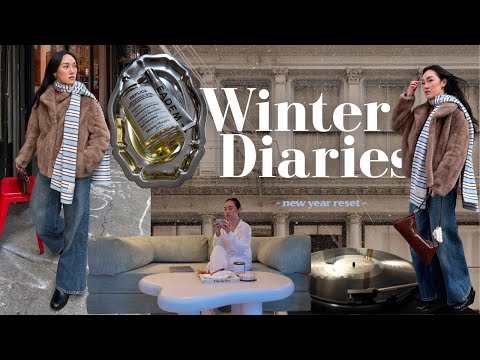 Living in NYC: winter days, new year reset, 2026 vision board, what i eat this week