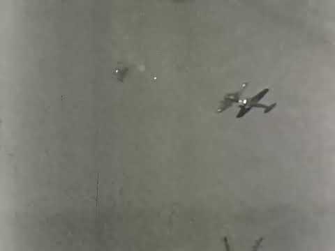 WWII Triple Ace Bud Anderson Gun Camera Film - 11 Apr 44