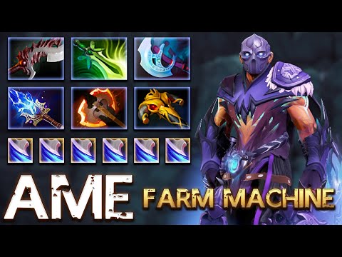 Ame Anti-Mage Farm Machine Reaction - Dota 2 Pro Gameplay [Watch & Learn]