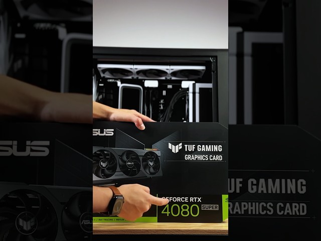 Vídeo relacionado con ASUS TUF Gaming NVIDIA GeForce RTX 4080 Super OC Edition - Tarjeta gráfica Gaming (PCIe 4.0, 16GB GDDR6X, HDMI 2.1a, DisplayPort 1.4a)