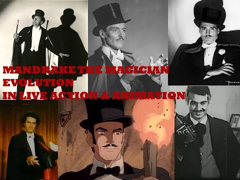 Mandrake The Magician: Evolution in Live - Action & Animation (1939-Present)