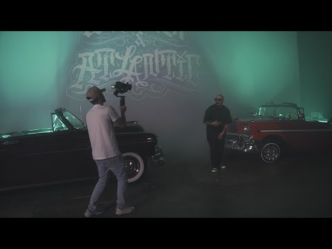 Behind the scenes with Baby Bash, Lil Rob, Claudia Liz of the TAKE ME FOR A RIDE video for Kid Frost