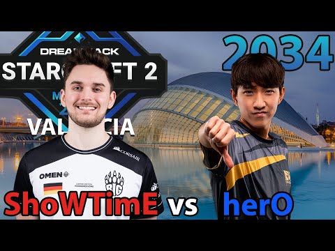 StarCraft 2 - Replay-Cast #2034 - ShoWTimE (P) vs herO (P) - DreamHack Valencia