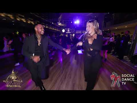 Yoyo Flow & Sara - Salsa social dancing | Istanbul World Dance Congress 2025