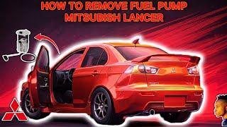 HOW TO REMOVE FUEL PUMP FOR MITSUBISHI LANCER/INSPIRA 2008-2017
