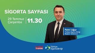 Türkiye Sigorta Birliği Başkan Yardımcısı Fahri Uğur, Habertürk TV Sig