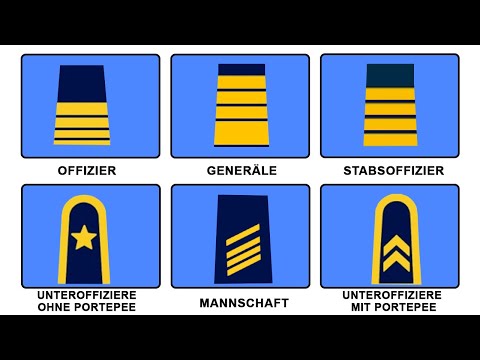 All ranks of the German Navy explained in 8 minutes