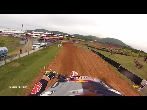 2013 MXGP Brazil GoPro: Glenn Coldenhoff - vurbmoto