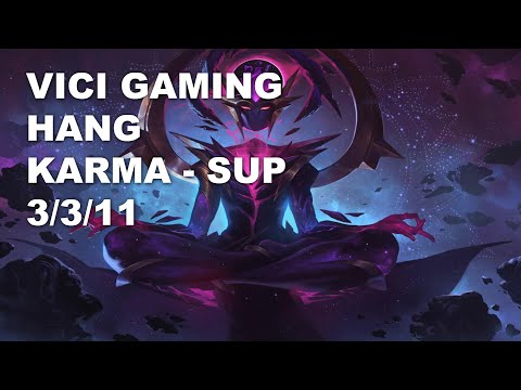 Vici Gaming Hang Sup Karma vs Bard - KR Challenger Patch 10.9