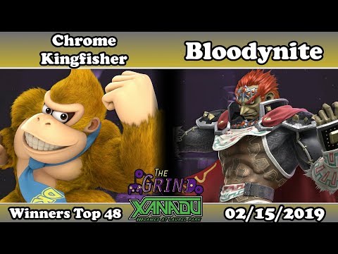 The Grind 64 Chrome Kingfisher (Donkey Kong) vs Bloodynite (Ganondorf) Winners Top 48