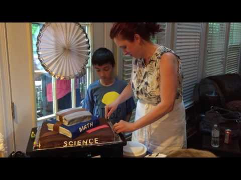 Logan Graduation Cake