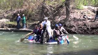 preview picture of video 'Bridgewater, VT - 38th Annual Raft Race'