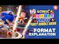 SONIC RUMBLE PARTY - PARTY BATTLE ARENA | Format Explanation [ Hazco Fox I VPlayers ]