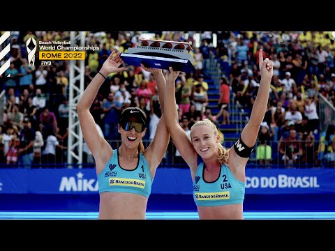 The Best Are In Rome: Kolinske & Hughes (USA) | Beach Volleyball World Championships 2022