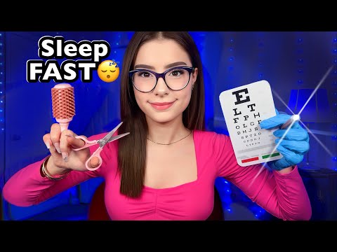 FASTEST ASMR Medical, Cranial Nerve, Haircut, Makeup, Chiropractor, TSA Check Roleplays ✨