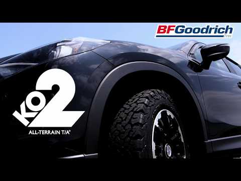 BF Goodrich AII Terrain T/A KO2 LT225 65R17 with MAZDA CX 5