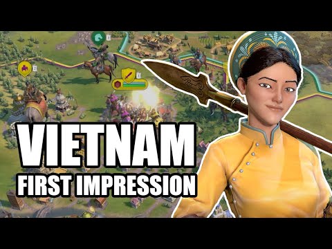Vietnam First Impression and Analysis - Civ 6 January Update New Frontier Pass