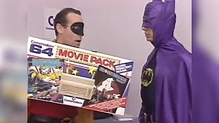 Commodore Computer New Zealand Batman Promotion (90's Camp)
